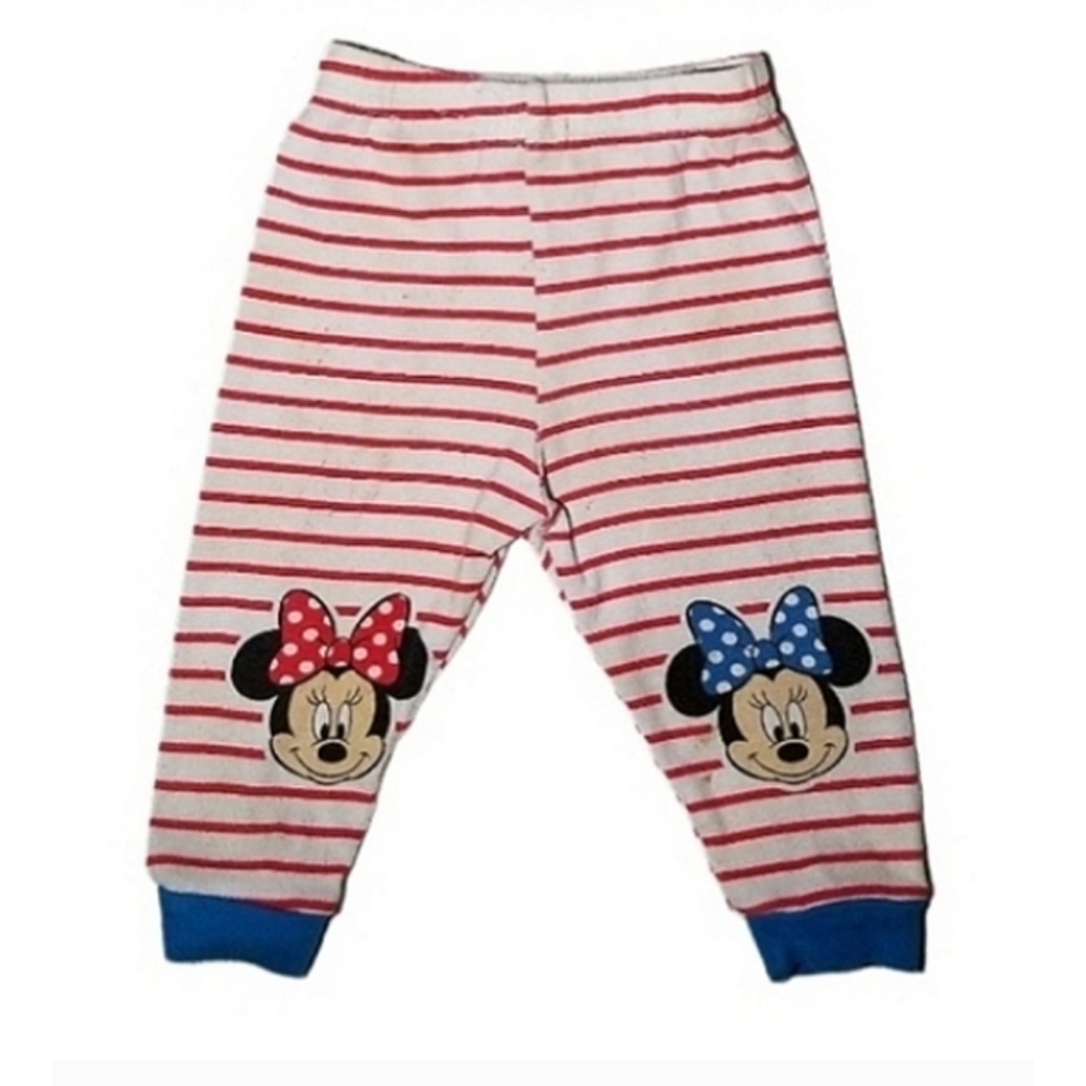 DISNEY BABY GIRL'S MINNIE MOUSE PAJAMA 12 MOS - Picture 9 of 12